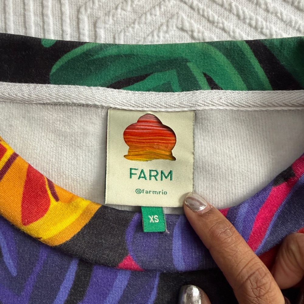 FARM Rio Mixed Prints Sweatshirt - Picture 3 of 7